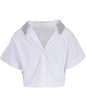 Twp Forever And Always Embellished Shirt - White