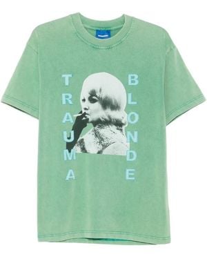 DAGGER T-Shirt Met Grafische Print - Groen