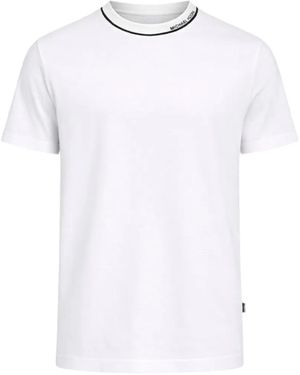 Michael Kors T-Shirt With Logo On The Edge - White