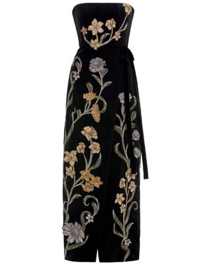 Agua Bendita Cinefila Laguna Maxi Dress - Black