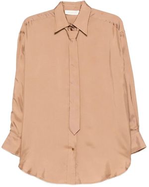 Zimmermann Silk Shirt - Natural