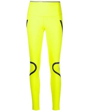 adidas By Stella McCartney Recycled Polyester Stretch leggings - Yellow