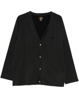 Needles V-Neck Cardigan - Black