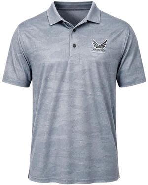 PUMA Volition Signature Logo-Print Polo Shirt - Blue