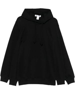 Comme des Garçons Sudadera con capucha y bolsillo - Negro