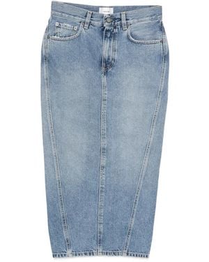 Haikure Rick Panel Skirt - Blue