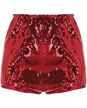 Dolce & Gabbana Sequinned Briefs - Red