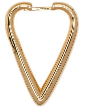 Avgvst Heart Hoops Earrings - Metallic