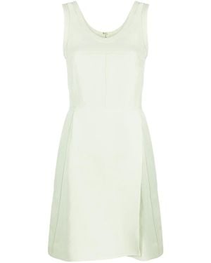 Jil Sander Sleeveless A-Line Minidress - White