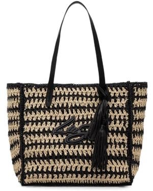 Liu Jo Medium Quilted Tote Bag - Black