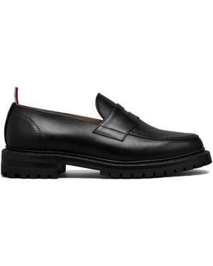 Thom Browne Box Penny-Loafer - Schwarz