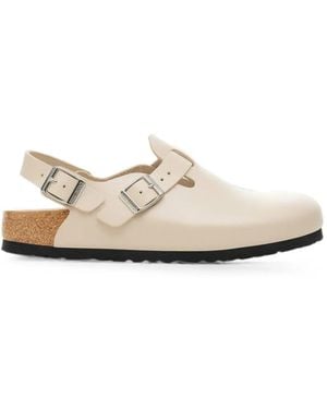 Birkenstock Tokio Ii Leather Clogs - White