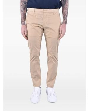 Dondup Gaubert Slim-Cut Chino Pants - Natural