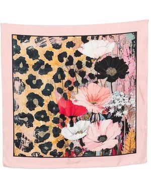D'Aniello Schal Mit Blumenprint - Pink