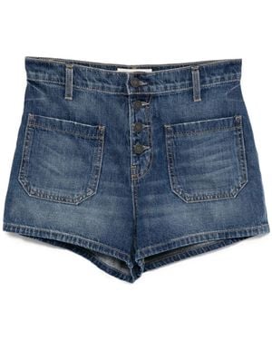 Nili Lotan Harley Shorts - Blauw