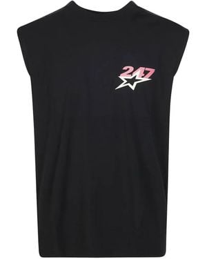 Represent Team 247 Top Met Sterrenprint - Zwart