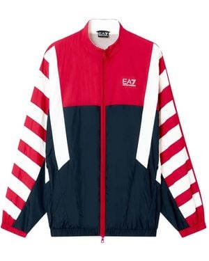 EA7 Summer Block Jacket - Red