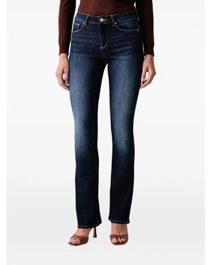 Fracomina Faded Bootcut Jeans - Blue