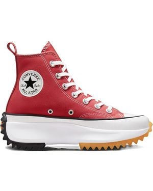Converse Run Star Hike "Rhubarb Pie" Sneakers - Red