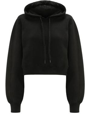 Victoria Beckham Raglan-Sleeve Hoodie - Black