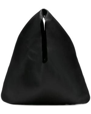 The Row Small Bindle Tote Bag - Noir