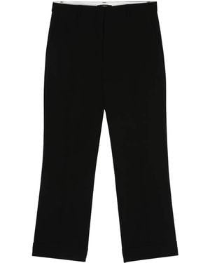 Seventy Tailored Cropped Pants - Black