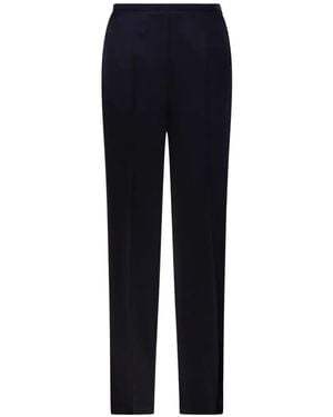 forte_forte Satin-Finish Pants - Blue