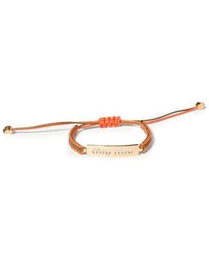 Miu Miu Cotton And Metal Bracelet - Metallic