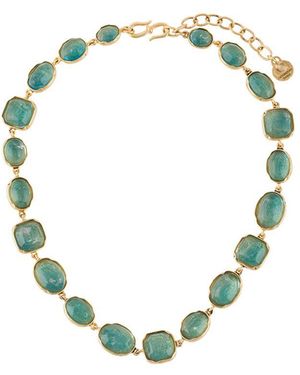 Goossens Collier Cabochons À Ornements - Métallisé