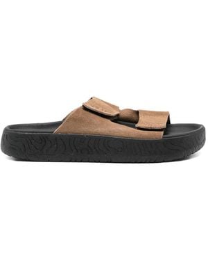 Veja Etna Suede Strap Sandals - White