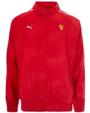 PUMA Ferrari T7 Oversized Jkt - Red