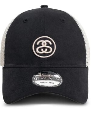 Stussy 9Twenty Ss Link Trucker Cap - Black
