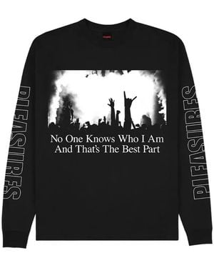 Pleasures Incognito Long-Sleeve T-Shirt - Black