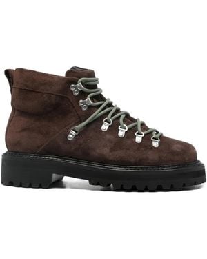 G.H. Bass & Co. Suede Hiking Boots - Brown