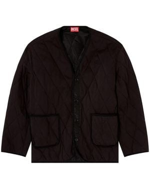DIESEL Coats - Black