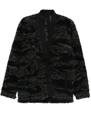 Maharishi Camo Tie-Waist Jacket - Black
