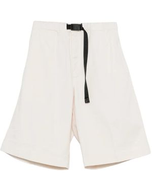 White Sand Short En Coton - White
