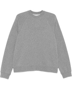 Aspesi Pull À Détail Embossé - Gray