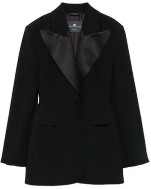 Ermanno Scervino シングルジャケット - ブラック