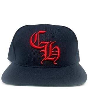 Chrome Hearts Logo-Embroidered Baseball Cap - Blue