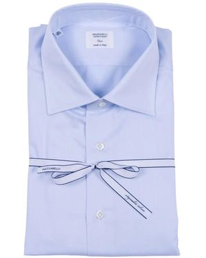 Mazzarelli Slim-Fit Shirt - Blue