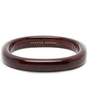 Vanessa Baroni Brazalete Con Efecto Jaspeado - Marrón