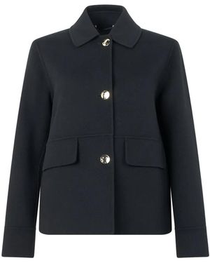 Max Mara Button-Up Jacket - Blue