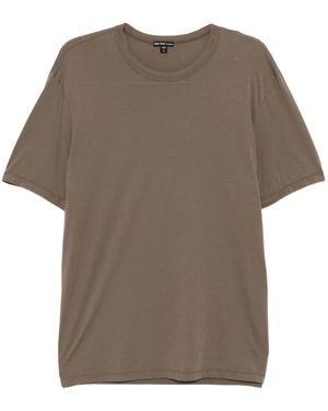 James Perse Luxe Lotus Tee - Brown