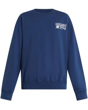 Sporty & Rich ロゴ スウェットシャツ - ブルー