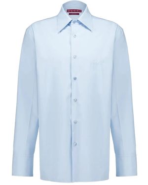 Gucci ロングスリーブ シャツ - ブルー