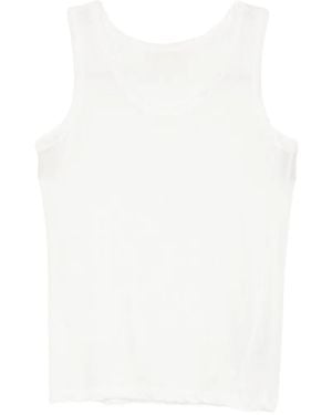 Yohji Yamamoto High-Twisted Tank Top - White