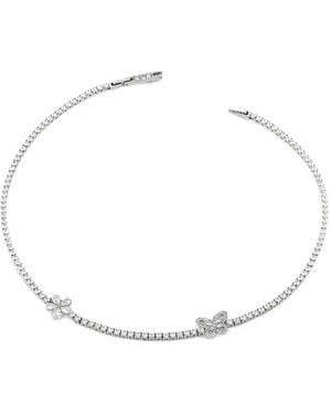 Guess Collar De Cadena Lily - Blanco