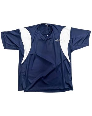 Commission T-Shirt Mit V-Ausschnitt - Blau