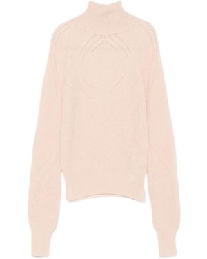 Ermanno Scervino アイレットディテール セーター - ホワイト
